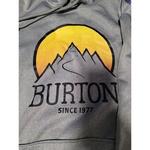 Burton Hoodie Pullover Dry Ride Mens Size L Large see pictures for condition